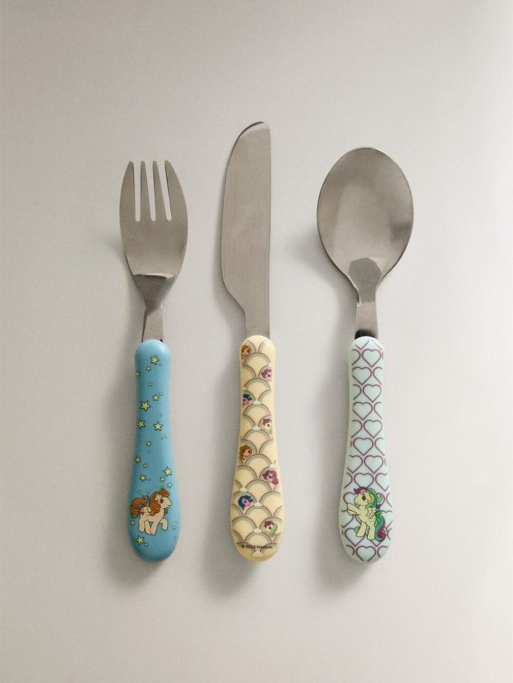 NEW Zara My Little Pony flatware cutlery set